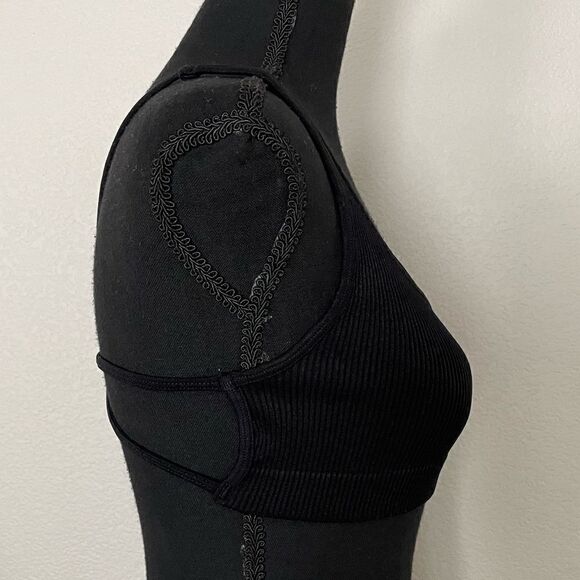 NWT Free People Sienna Strappy Rib Bra - Picture 6 of 10